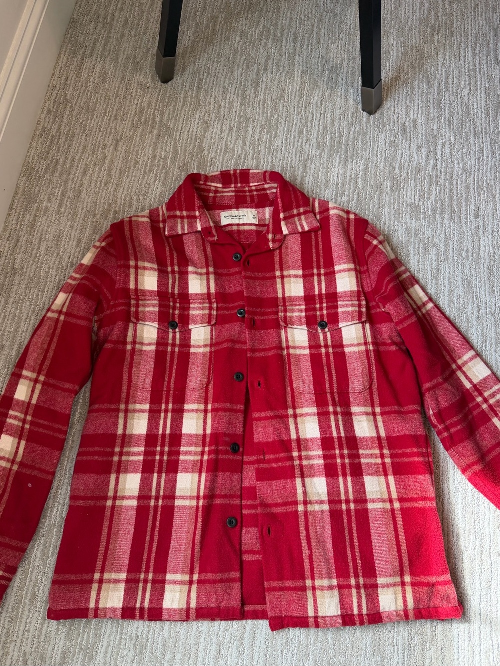 Men’s Abercrombie Red Flannel